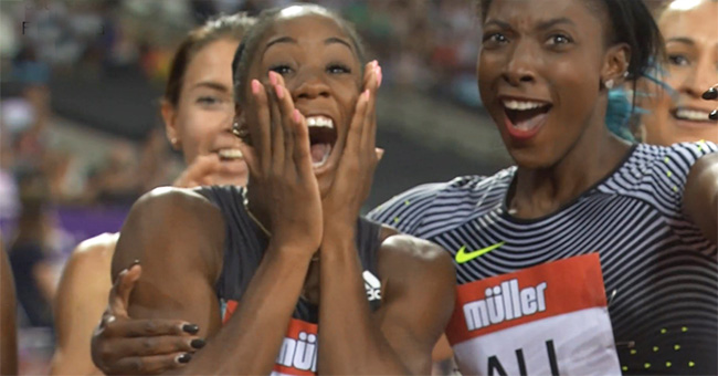 Kendra Harrison breaks world record hurdles