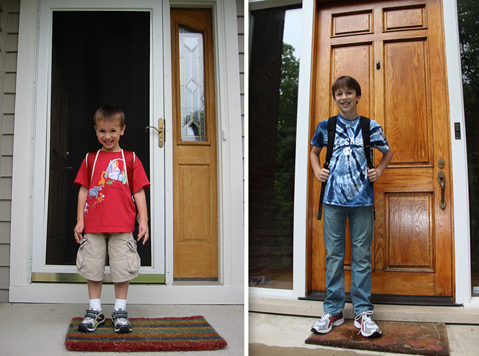 first day of school vs last