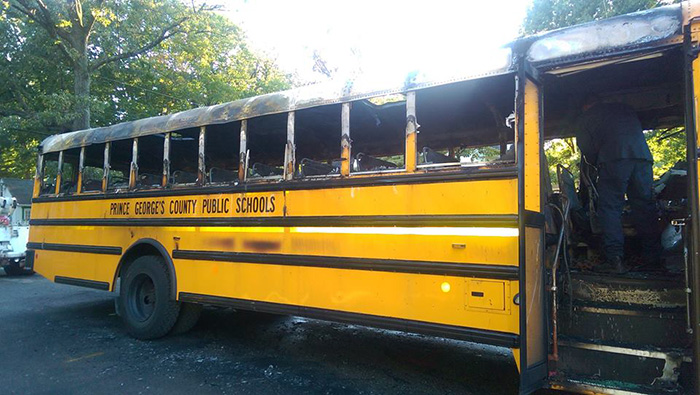 bus driver saves kids from fire