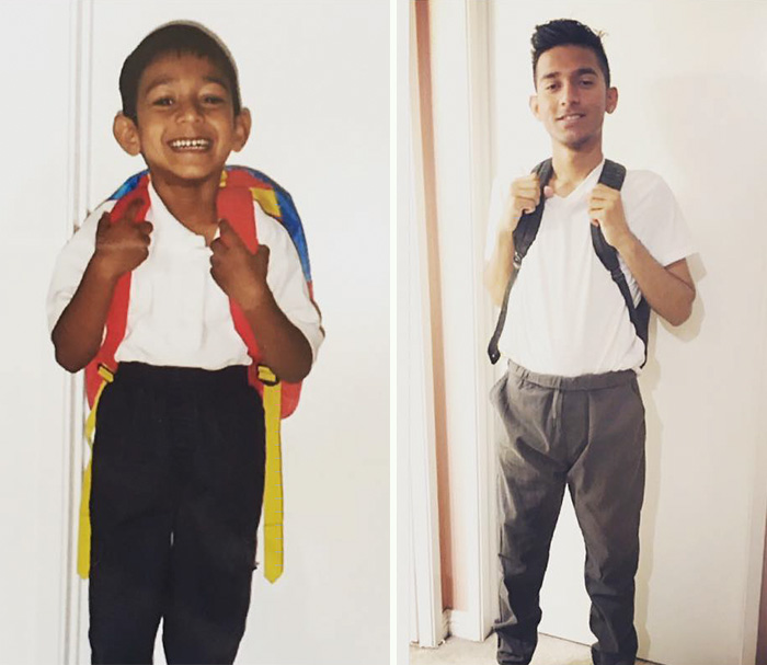 first day of school vs last