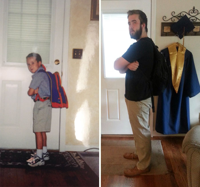 first day of school vs last