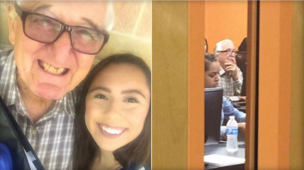 This Teenager And Her 82 Year Old Grandpa Are Going To College Together