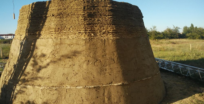 3D printer mud houses