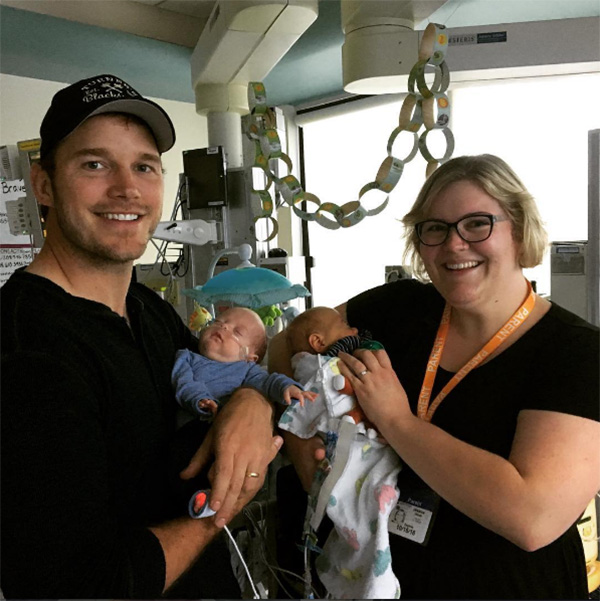 Chris Pratt childrens hospital