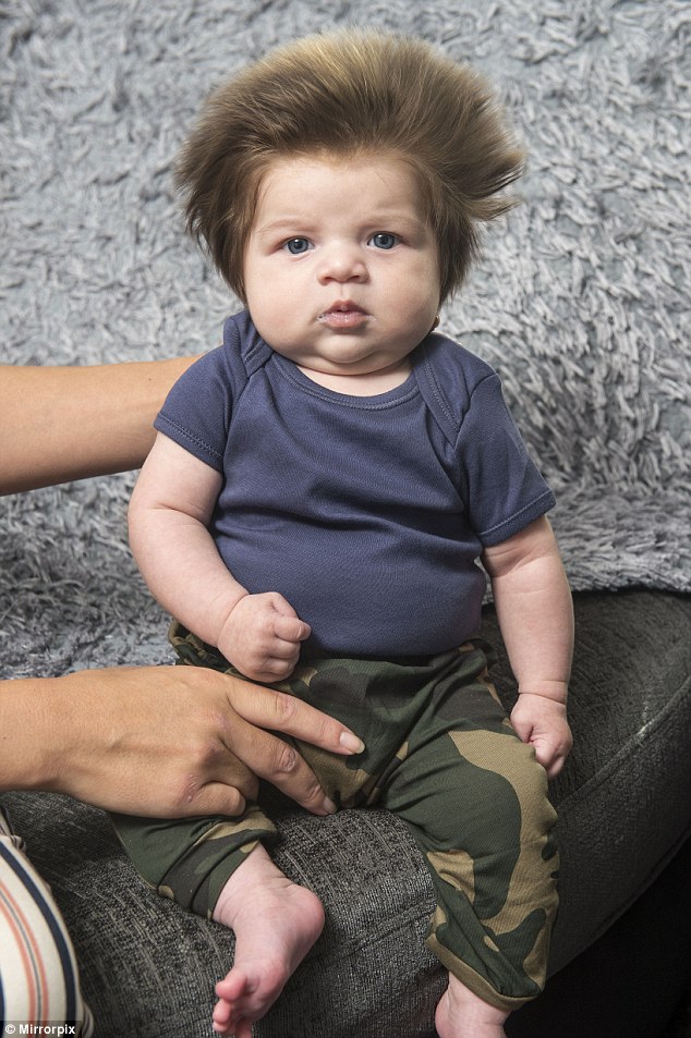 This Baby's Fabulous Bouffant Hairstyle Is Turning Heads Everywhere He Goes