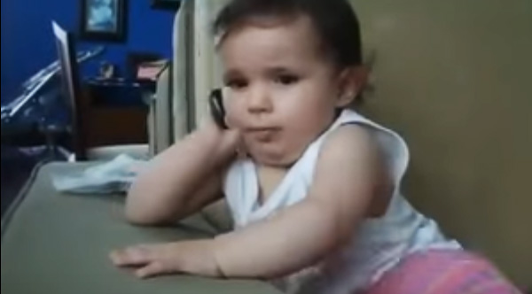 This Is What Happens When Your Mom Talks Too Much On The Phone