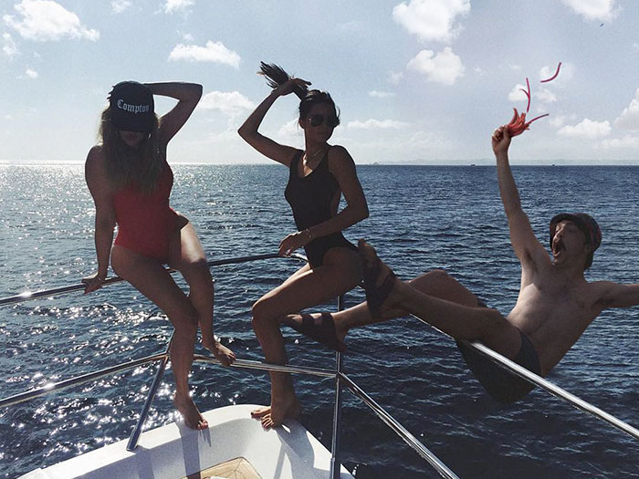 guy photoshops himself into Kendall Jenner photos