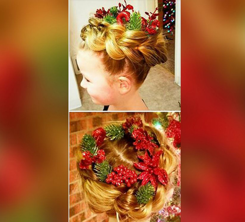 amazing Christmas hair