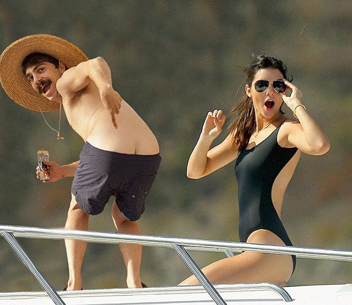 guy photoshops himself into Kendall Jenner photos