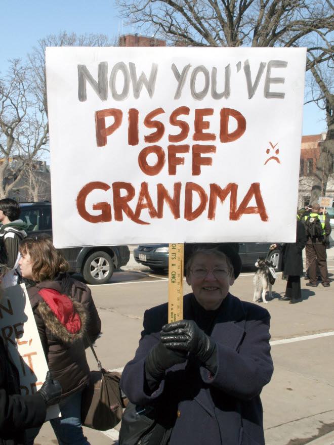 hilarious protest signs