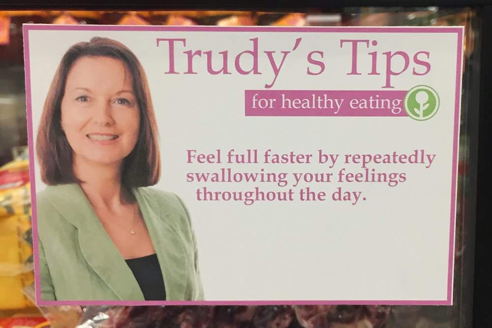 trudys tips funny weight loss