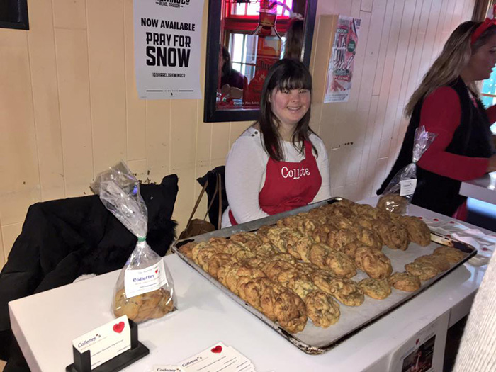 Down Syndrome woman opens bakery