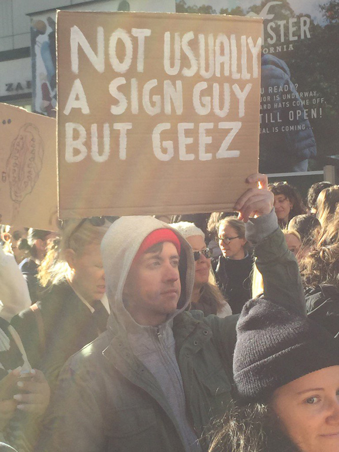 hilarious protest signs