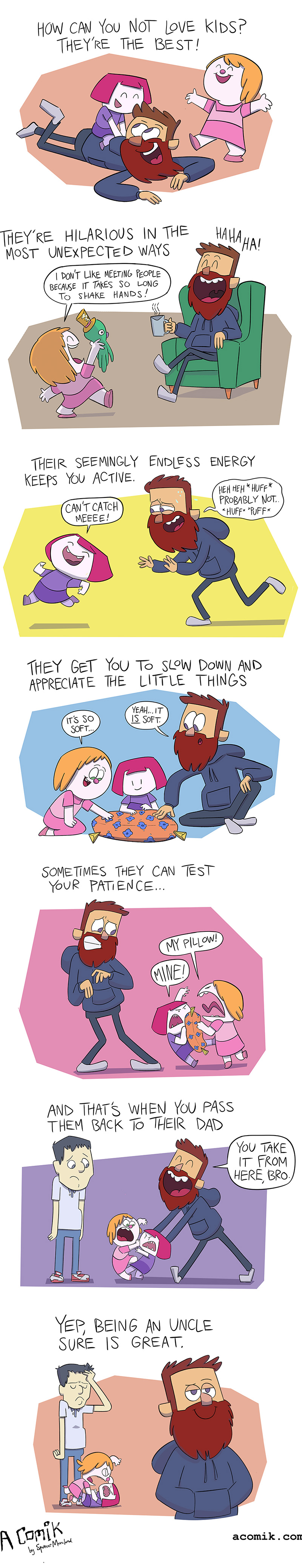 funny parenting comic about kids