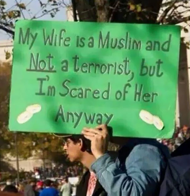 hilarious protest signs