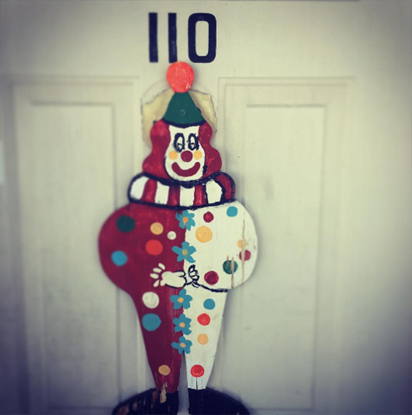 clown motel Nevada creepy