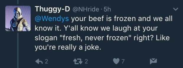 wendys twitter fight