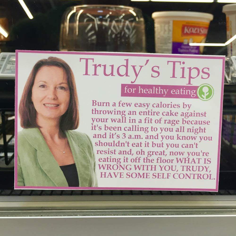 trudys tips funny weight loss