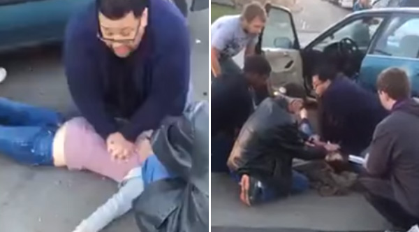 Pregnant Car Accident Victim Stops Breathing. A Nurse On