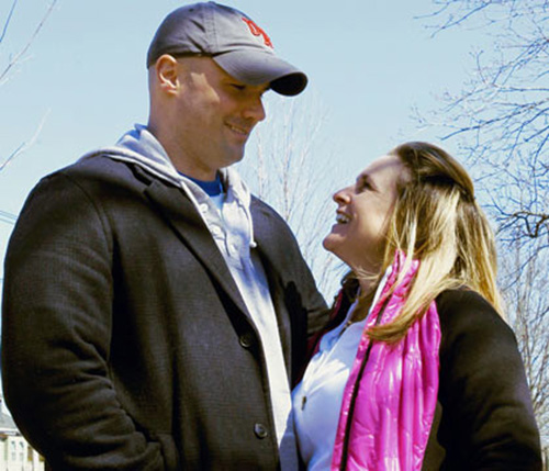 firefighter marries Boston marathon survivor