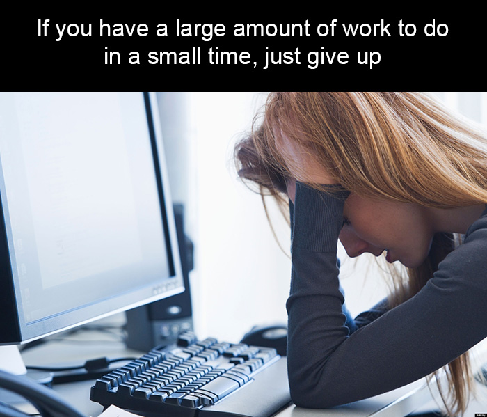 People Are Sharing These Terrible 'Life Tips' And They're Hilarious People Are Sharing These Terrible 'Life Tips' And They're Hilarious