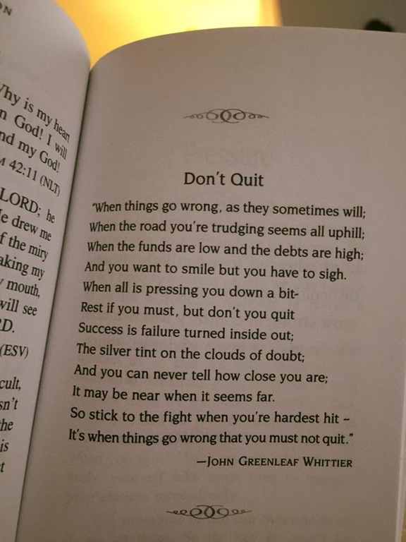 Don't Quit