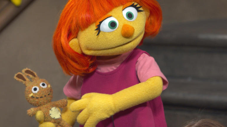 Sesame Street autism character