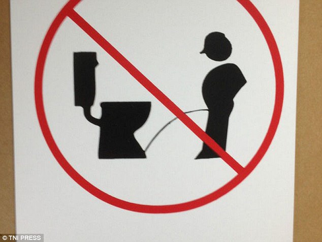 funny bathroom signs around world