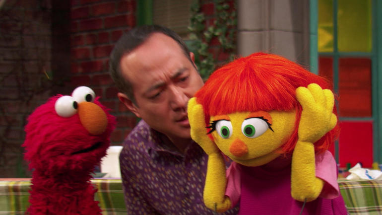 Sesame Street autism character