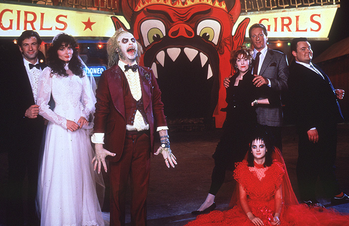 behind the scenes photos Beetlejuice