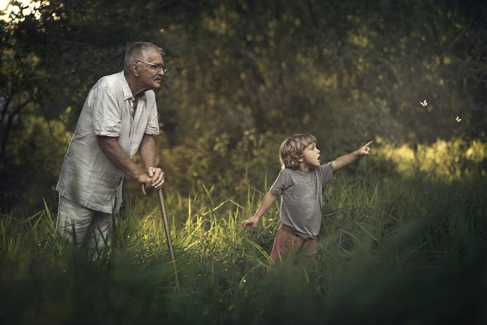 pictures of grandparents love