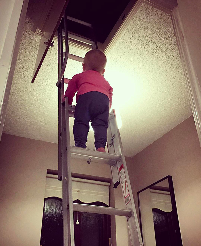 dad photoshops kid into dangerous situations funny