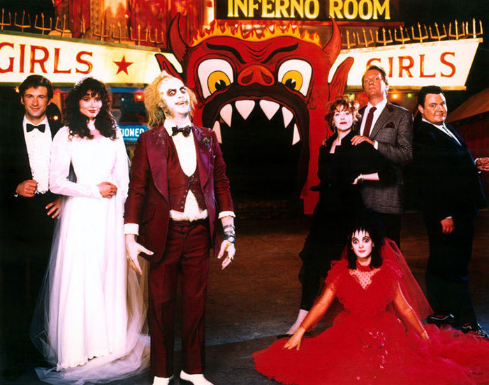 behind the scenes photos Beetlejuice