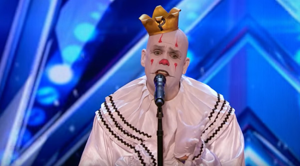 Sad Clown Stuns Crowd With Sia's 'Chandelier' On America's 