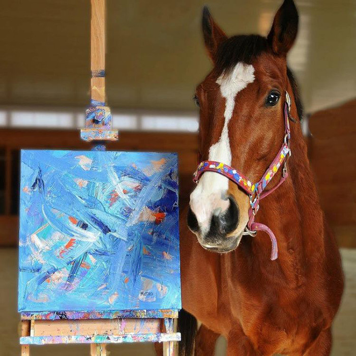 horse Metro paintings