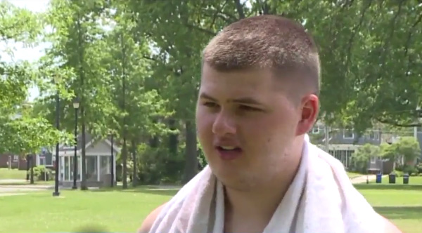 good news 15 year old lifeguard saves toddler