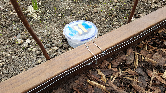 slug electric fence DIY