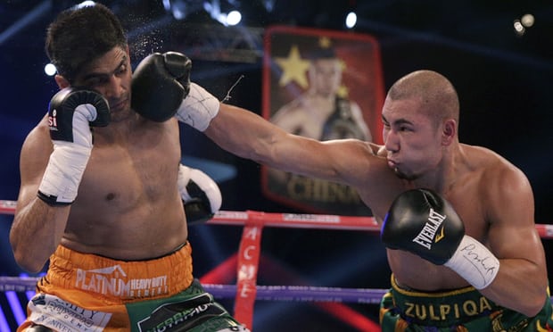 good news indian boxer gives belt back peace