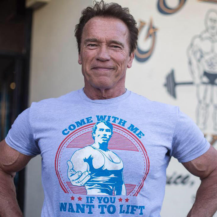 arnold donates to anti hate group