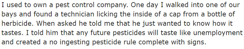 The Top 10 Responses To 'What's The Most Ridiculous Rule In Your Place Of Work?' Opfo3-ridiculous-work-rules-9