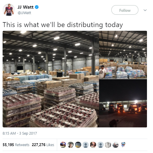 Watt raised 37 million for Houston