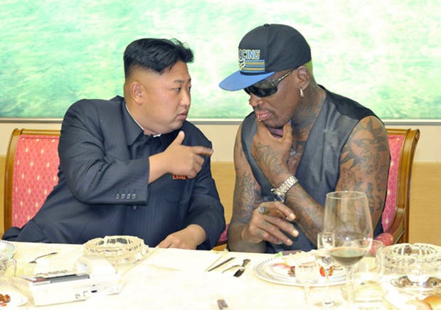 rodman to save US from nuclear war with kim North Korea