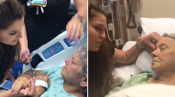 Nashville nurse sings to dying patient