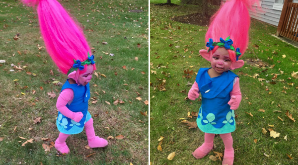 trolls little girl