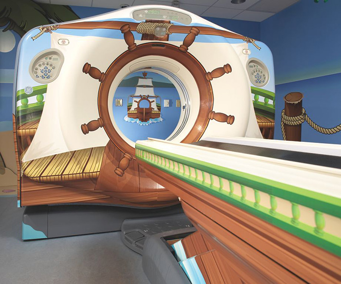 GE adventure series MRI