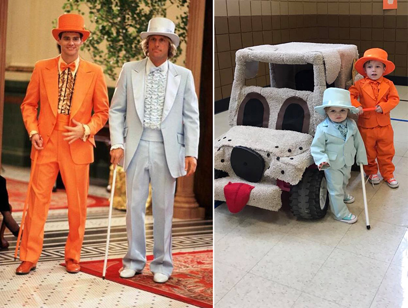 toddlers dumb and dumber tuxedos van