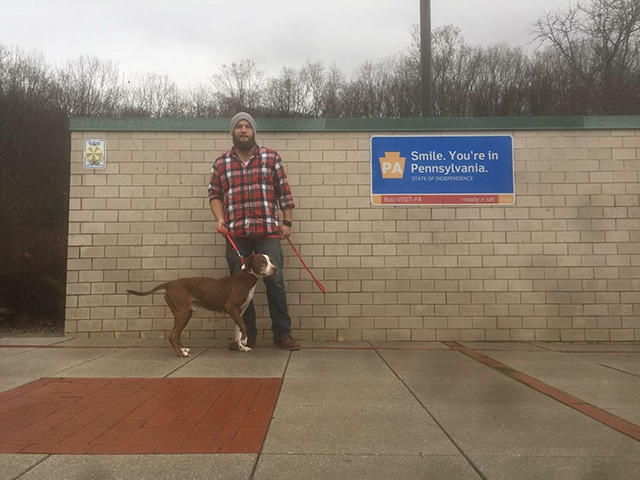 man volunteers to drive dog from maryland to kansas