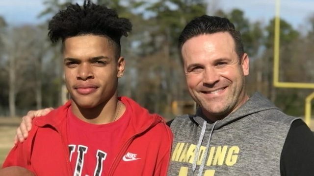 homeless qb bond with coach heartwarming story