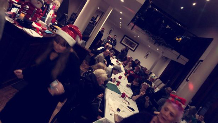 single mom invites 60 people to dinner Christmas