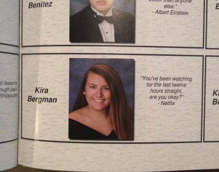 funny yearbook quotes